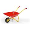 ROLLY TOYS Carriola per bambini Rolly Toys (colore giallo/rosso, carriola da giardino, carriola in metallo, giocattolo per bambini dai 2,5 anni in su, portata 25 kg, attrezzo da giardinaggio per bambini) 27804