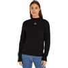 Calvin Klein Jeans Donna Pullover Pullover in Maglia, Nero (CK Black), XXS