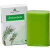 Dungl Schmied Sapone solido di pino pino cembro, fatto a mano, sapone naturale senza olio di palma, sapone per la cura, sapone per il corpo per tutti i tipi di pelle, sapone esfoliante delicato fatto