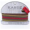 KARDZ Kardoune di colori autentici KARDZ - 100% cotone, avvolgitore in legno, cucito - raddrizzatore naturale per capelli - Made in Algeria (marrone, 3 metri)