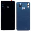 Senza Marchio (KIT) Copri Batteria + biadesivo + lente compatibile con Huawei P30 LITE / 48MPX MAR-LX1A / LX1B n.1 Vetro Posteriore Back Cover Retro Scocca + adesivo + Lente con cornice (Nero)
