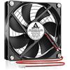 GDSTIME Ventola di raffreddamento assiale, 120 mm x 25 mm, 12 V, 1800 giri/min, ventola per case del computer ad alto flusso d'aria per PC/PSU e chassis, cuscinetto idraulico a 2 pin, lunga durata di