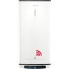 Ariston Velis Pro Wifi - Scaldabagno elettrico a basso consumo multiposizione, Thermos elettrico, 50 litri piatto, Wifi e funzione ECO-EVO 79,7 x 27,5 x 51,1 cm, installazione in Spagna