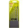 RYOBI SET 5 PUNTE RAK05MD PER TRAPANO A PERCUSSIONE RYOBI