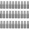 Jyvex Punte Torx T30, 30 pezzi S2 acciaio T30 bit (lunghezza: 25 mm) di ricambio Torx T30 Torx, set di punte per viti