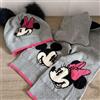 NA Lotto 2 cappelli in maglia sciarpa Mickey Minnie GAP misura 110 cm colore grigio