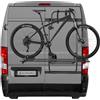 ALTHURA Portabici Posteriore V-RACK in Alluminio per Van Doppia Anta - Trasporto 2 Bici (No E-Bike) - Robusto, Stabile e Facile da Usare - Omologato DIN 75302