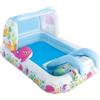 Intex Piscina Fuori Terra Gonfiabile Bambini 229x147x107H cm Balena Rosa 57447