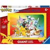 Ravensburger - Puzzle Pokemon, Collezione 125 Giant Pavimento, 125 Pezzi, Eta Raccomandata 6+ Anni