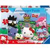 Ravensburger Puzzle Hello Kitty, Collezione Giant Pavimento,24 Pezzi Giganti,Ravensburger,Eta3+