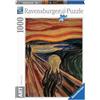 Ravensburger Puzzle 1000 Pezzi Munch: L`urlo? | Puzzle 1000 Pezzi Arte Con Una Misura Di 70x50 Cm ,Ravensburger,Età 14+