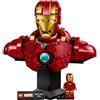 LEGO Marvel SUper Heroes Busto Iron Man MK4,Eta 18+