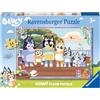 Ravensburger Puzzle Bluey, Collezione Giant Pavimento,24 Pezzi Giganti, 70x50 cm,Ravensburger,Eta 3+