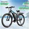 C29 bicicletta elettrica 750W motore 48 v15 * 2AH doppia batteria supporto App Bluetooth Link 21 velocità bici elettrica 29 pollici pneumatico E bici - Black Blue 750W48V15*2AH