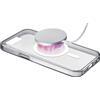 cellularline CLEAR MAG - Custodia trasparente rigida compatibile con iPhone 16E, ultra resistente, cornice in gomma, anti-ingiallimento, protezione certificata MilitaryTest, compatibile MagSafe®