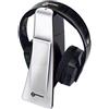 Geemarc CL7400 - Cuffie digitali e ascoltatore TV wireless per TV, PC, audio/Hi-Fi, colore argento, versione Regno Unito, nero e argento