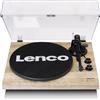 Lenco LBT-188Pi Giradischi Bluetooth Legno Chiaro
