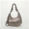 Mimi Mua BORSA HOBO IN NYLON CON MANICO ARRICCIATO CANNA DI FUCILE