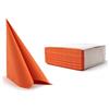 Alvotex Chic Airlaid 50 - Tovaglioli USA e Getta in similtessuto, di Alta qualità, Airlaid, Colore: Arancione., 40 x 40 cm