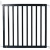 Safetots Cancelletto Simply Secure in Legno, 72cm - 79cm, Nero, Cancelletto per Scale in Legno, Cancelletto per Bambini con Montaggio a Vite, Barriera di Sicurezza Elegante e Pratica