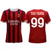 A.C. Milan Maglia Milan Personalizzata Home 2024 2025 rossonera AC ufficiale adulto ragazzo bambino personalizzabile