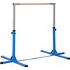 HOMCOM Sbarra per Ginnastica Artistica o Danza Classica Regolabile in Altezza 92-150 cm, Blu | Aosom Italy