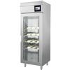 Armadio Fermalievitazione porta vetro - 20 teglie 60x40 - Temp. -15/+40°C - Cm. 72x80x202H