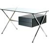 Knoll Albini Mini Desk Scrivania rovere tinto nero