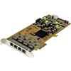 Scheda di rete Startech PciE Gigabit Poe A 4porte [ST4000PEXPSE]
