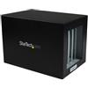 Startech.com Enclosure di espansione esterna StarTech PCI Express a 4 slot Nero [PEX2PCI4]