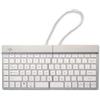 R-go tools Tastiera ergonomica R-Go Split Senza filo Bluetooth QWERTY Bianco/Argento [RGOSBITWLWH]