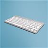 R-go tools Tastiera R-go tools ergonomica Wireless Bluetooth QWERTY Bianco [RGOCOITWLWH]