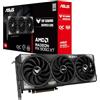 ASUS TUF Gaming AMD Radeon RX 9060 XT OC Edition, Scheda Grafica 16GB GDDR6, 128 Bit, PCIe 5.0, 1 HDMI 2.1, 2 DisplayPort 2.1, 2.5 Slot, Axial-Tech, GPU Tweak III, Nero, TUF-RX9060XT-O16G-GAMING