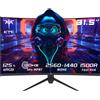 KTC Monitor Gaming 32 Pollici Curvo, 180Hz, 2K QHD 2560 x 1440p Schermo (E5o)