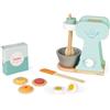 Janod - Set Del Piccolo Pasticcere in Legno - Giocattolo da Cucina Imitazione - 6 Accessori Inclusi - Dall'Età di 8 Anni, J06605