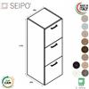 SEIPO Classificatore 3 cassetti lunghezza 450 SEIPO UN.3004