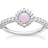 Thomas Sabo anello da donna pietra color opale rosa scintillante argento sterling 925 TR2344-166-7