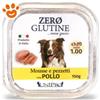 Unipro Dog Adult Zero Glutine Pollo - Vaschetta Da 150 Gr