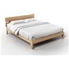 Vivere Zen Letto artigianale - Argan (Faggio Massiccio) (Misure Est. 167x207 (Int. 160x200) )