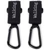 Pasito a Pasito - Walking mum Set 2 Ganci per Passeggino Eco Mum Black
