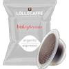 Lollo Caffè 100 Capsule Lollo Caffè compatibili BIALETTI Miscela ARGENTO