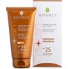 Bios Line Nature's Crema Solare Viso-Corpo con Acqua Unicellulare Bio-attiva di Arancia Dolce bio e succo di Albicocca SPF 25 150 ml