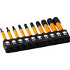 Naseom 10 Pezzi Inserti Avvitatore, Set Inserti Avvitatore, Punte per Cacciavite Esagonale Magnetiche 1/4'', 50mm Punte Avvitatore Brugola, per Trapani Elettrici, Cacciaviti Pneumatici, Cacciaviti Elettrici
