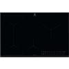 ELECTROLUX - Piano cottura induzione CIL83441 78 cm, controlli digitali, 5 zone cottura, Funzione Bridge - Nero