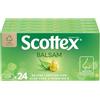 Scottex Box Fazzoletti Balsam, Con Estratto di Aloe Vera, Ultra Delicati per il Naso, 1.728 Pz, 24 Confezioni da 72 Veline