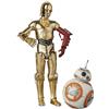 Medicom Toy MAFEX C-3PO BB-8 SET Star Wars / Il Risveglio della Forza ABS ATBC-PVC Action...