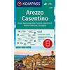 Kompass Carta escursionistica n. 2459. Arezzo, Casentino 1:50.000 (waterproof): 4in1 Wanderkarte mit Aktiv Guide und Detailkarten inklusive Karte zur offline Verwendung in der KOMPASS-App. Fahrradfahren.