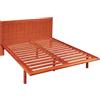 Vivere Zen Letto a doghe rigide - LM Pannello (con testiera) (Rete a Doghe 160x194 (misura interna 160x190))