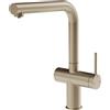 Gessi PRONTA CONSEGNA - Gessi Miscelatore monocomando Inedito 60571 149 finitura Finox Brushed Nickel