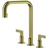 Gessi Miscelatore a 3 fori Inciso Collection 58701 716 finitura Gold Brushed PVD